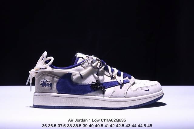 海外爆款限量发售！公司级 Travis Scott X Fragment Design X Jordan Air Jordan 1 Low Og Sp “Sup