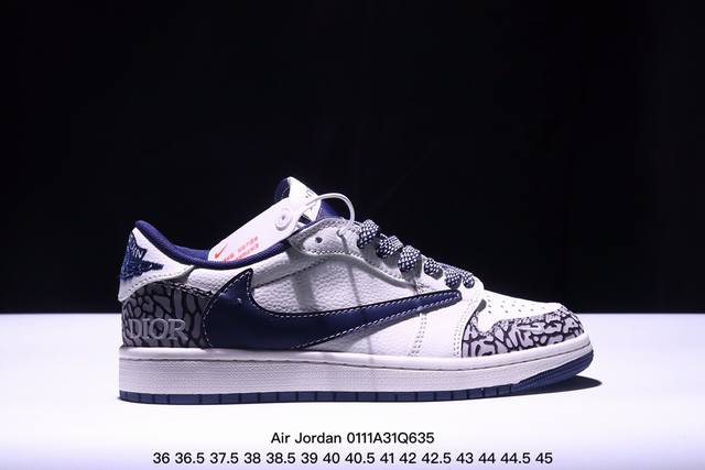 海外爆款限量发售！公司级 Nike Jordan Air Jordan 1 高端定制 低帮 复古 减震 防滑 耐磨 篮球鞋 定制鞋盒 大厂纯原品质出货 超高清洁