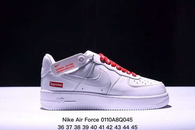 Nike Air Force 1 ’07 Low 空军一号低帮百搭休闲运动板鞋。柔软、弹性十足的缓震性能和出色的中底设计，横跨复古与现代的外型结合，造就出风靡全