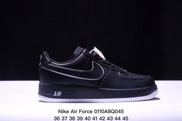 Nike Air Force 1 ’07 Low 空军一号低帮百搭休闲运动板鞋。柔软、弹性十足的缓震性能和出色的中底设计，横跨复古与现代的外型结合，造就出风靡全