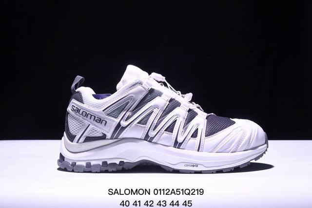 Salomon 法国户外品牌-萨洛蒙 Xa Pro 3D V8 Ignite Suede 探索者系列 潮流越野机能户外休闲运动跑步鞋 采用透气网布与防护皮革组合