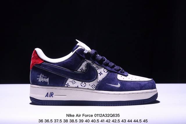 海外限量发售！公司级nike Air Force 1 '07 Low “北面联名--米黑红尾”空军一号 低帮 运动鞋 休闲鞋 折边针车 工艺难度大 原楦头原纸板