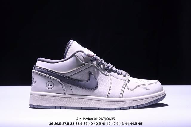 Nike Jordan Air Jordan 1“紫金湖人 科比” 高端定制 低帮 复古 减震 防滑 耐磨 篮球鞋 定制鞋盒 大厂纯原品质出货 超高清洁度 皮料