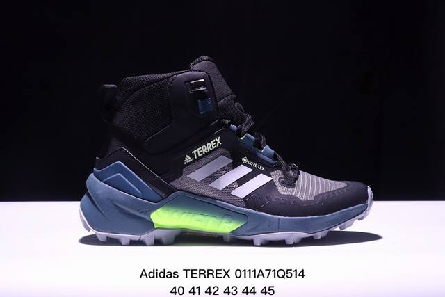 公司级adidas Terrex Swift R3 Mid Gtx阿迪达斯男子防水登山鞋 货号:Gy6765 尺码：40～45 Xm0111Q514