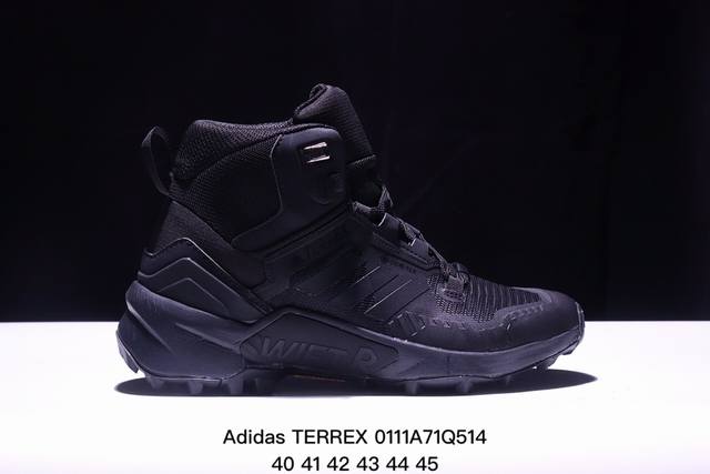 公司级adidas Terrex Swift R3 Mid Gtx阿迪达斯男子防水登山鞋 货号:Gy6765 尺码：40～45 Xm0111Q514