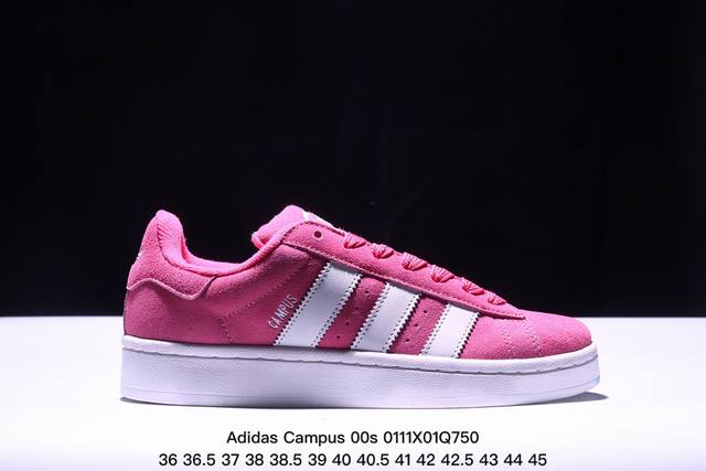 阿迪达斯adidas Originals Campus 00S系列 面包风经典复古低帮百搭休闲运动板鞋 货号:Hq9072 尺码:36 36.5 37 38 3