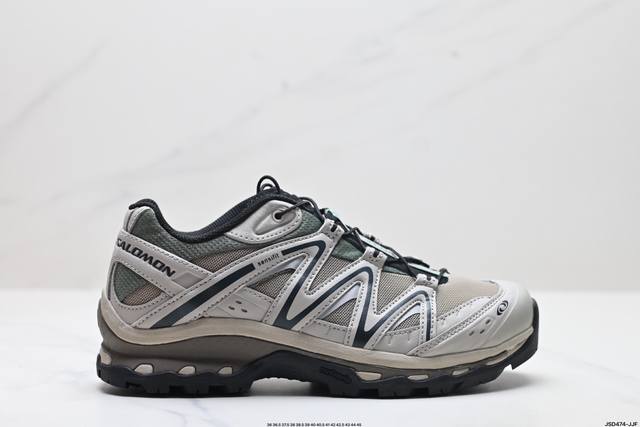 公司级Salomon Xt-Quest Adv Beige “ 萨洛蒙 探索者系列户外越野跑鞋 417590 32 鞋面采用Sensifit贴合技术 全方位贴合