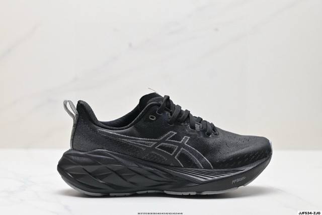 公司级Asics Novablast 4 轻量跑鞋 低帮轻量透气缓震休闲运动跑步鞋 货号:1012B510-401 尺码:36 37 37.5 38 39 39