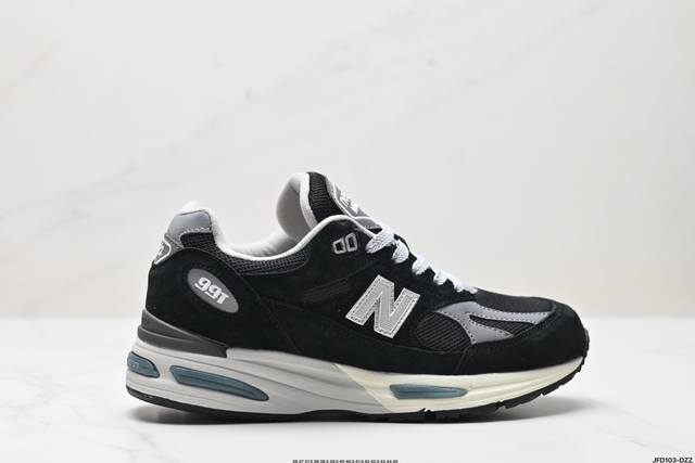 公司级Nb新百伦New Balance 991V2 Made In Uk”Black“系列英产血统经典百搭老爹休闲运动跑步鞋 货号:U991Bk2 尺码:36