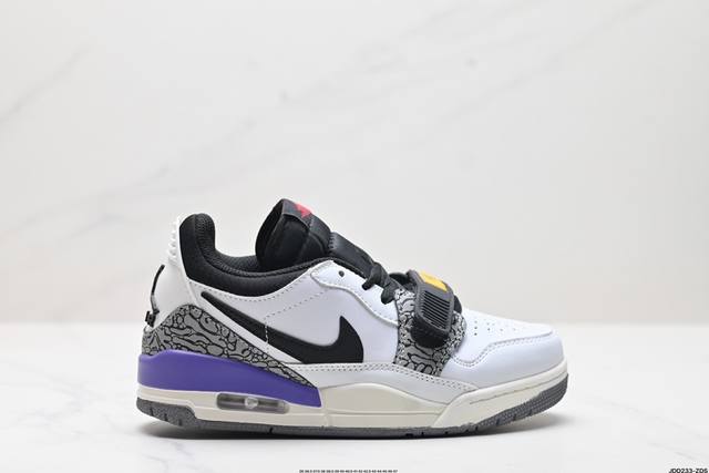 真标三合一最强合体，多种新配色回归耐克Nike Air Jordan Legacy 312 Low”White Grey Fog Blue Red“乔丹最强三合