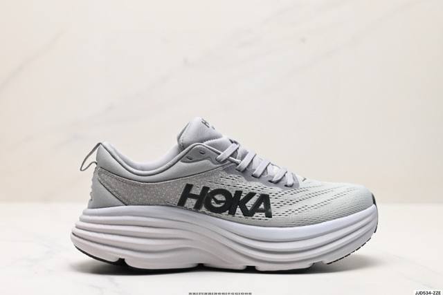 公司级小红书推荐Hoka W Bondi 8全新配色 这个品牌来自于新西兰的毛利语，Hoka表示大地，One One表示飞越，连起来就是飞越地平线，One On