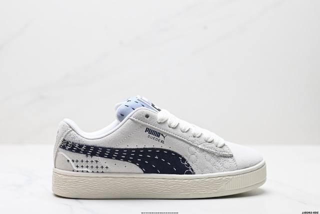 公司级Puma Suede Xl复古单品 彪马 防滑耐磨低帮德训板鞋 货号:395777 01 尺码:36 37 37.5 38 38.5 39 40 40.5