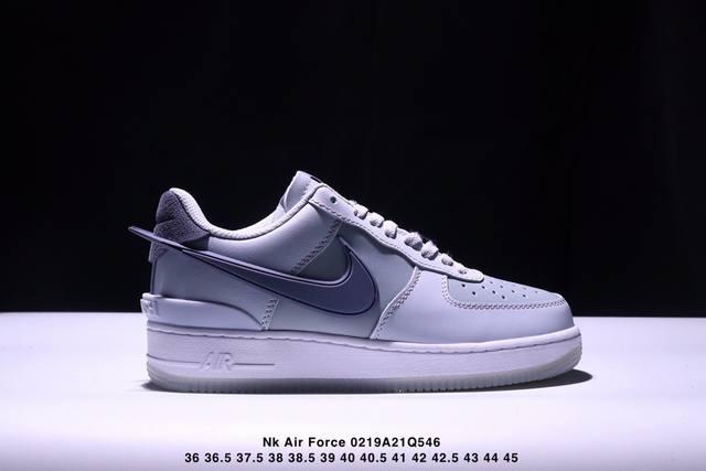 简介：真标耐克 Ambush X Nk Air Force 1‘07 Low ”Phantom“ 联名款 空军一号低帮休闲板鞋 Fd7039-101 #鞋款鞋身